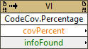Code Coverage:Percentage