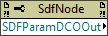 SDFNode Parameters Out