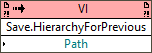 Save:Hierarchy for Previous