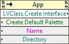 LabVIEW Class:Create Interface