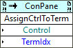 Assign Control To Terminal