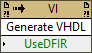Generate VHDL