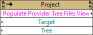 Populate Provider Tree (Files View)
