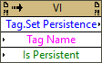 Tag:Set Persistence