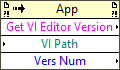 Get VI:Editor Version