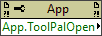 Application:Tools Palette Open