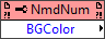 Named Numeric Colors:BG Color
