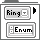 Controls Palette/Silver/Ring & Enum