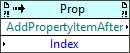 Add Property Item After