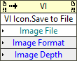 VI Icon:Save To File