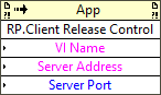 Remote Panel:Client Release Control