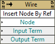 Insert Node By Ref (Not Implemented)