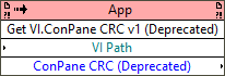 Get VI:ConPane CRC v1 (Deprecated)