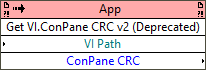 Get VI:ConPane CRC v2 (Deprecated)
