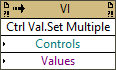 Control Value:Set Multiple