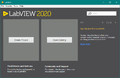 Getting Started Window-LabVIEW 2020.png