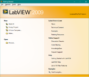 Getting Started Window - LabVIEW Wiki