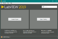 Getting Started Window-LabVIEW 2019.png